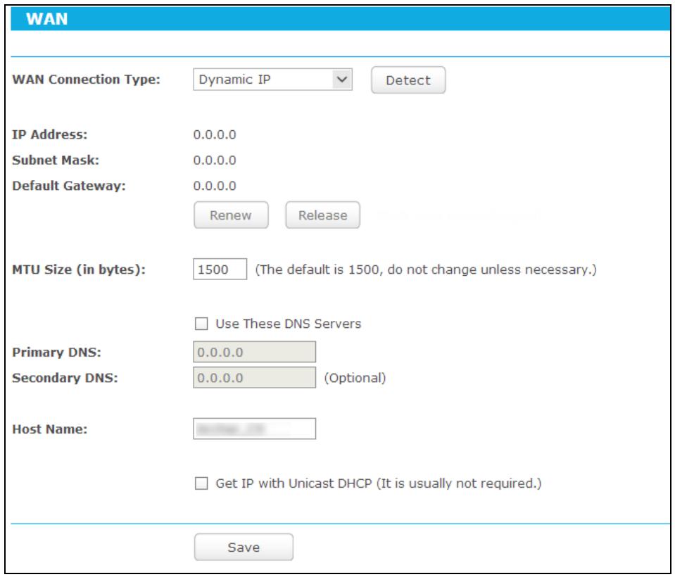 TP-LINK TD-W8968 - WAN - 1