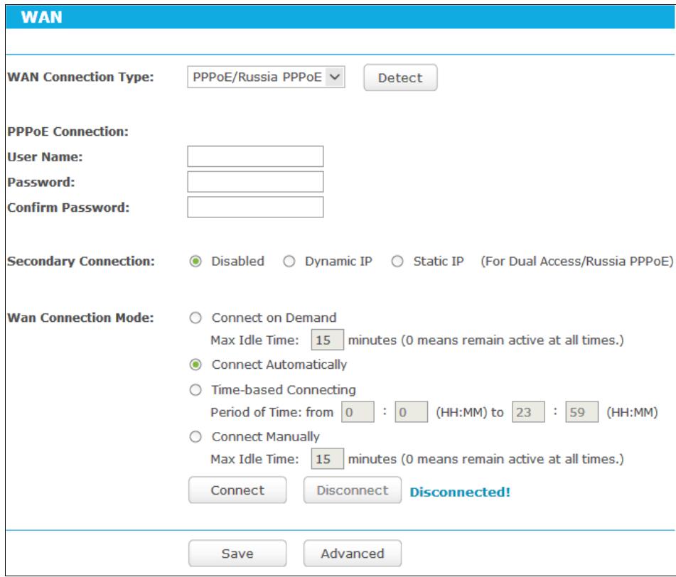 TP-LINK TD-W8968 - Note: - 2