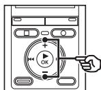 OLYMPUS DM-720 - Utilisation de la fonction recherche par calendrier pour trouver un fichier - 6