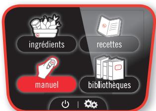 MOULINEX VOLUPTA HF404110 - MENU MANUEL : - 1