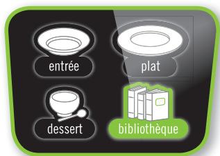 MOULINEX VOLUPTA HF404110 - ACCÉDER AUX BIBLIOTHÈQUES DE VOTRE COOKEO : - 1
