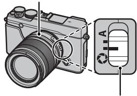 FUJIFILM X-T20 - Commutateur du mode d'ouverture - 1