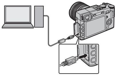 FUJIFILM X-T20 - Raccordement de l'appareil photo - 1