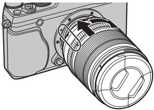 FUJIFILM X-T20 - Installez l'objectif. - 1
