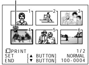 SHARP HI8 - Assigning Print Order to an Image - 11