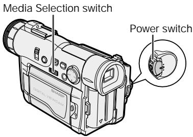 SHARP HI8 - Turning the Power on - 1