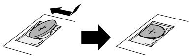 SHARP HI8 - Installing the Lithium Battery - 3