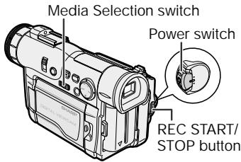 SHARP HI8 - Easy Camera Recording on Tape in Full Auto Mode - 1