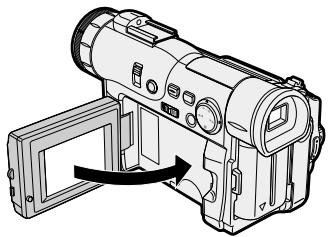 SHARP HI8 - Closing the LCD monitor - 1