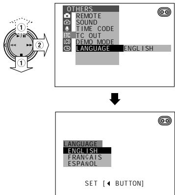 SHARP HI8 - Changing the Language - 1