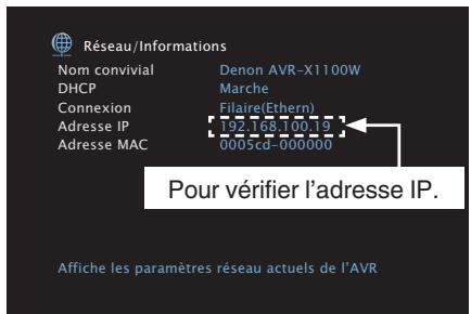 DENON AVRX4300 & AVR-X4300 - Contrôle de l'appareil à partir d'un contrôle web - 1