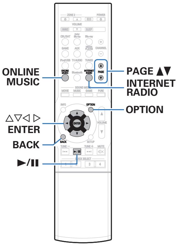 DENON AVRX4300 & AVR-X4300 - Écoute de radio internet - 1
