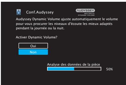 DENON AVRX4300 & AVR-X4300 - Effectuez le paramétrage de audyssey dynamic EQ® et audyssey dynamic volume®. - 2