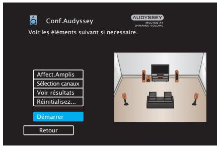 DENON AVRX4300 & AVR-X4300 - Procédure pour les réglages des enceintes (conf. Audyssey®) - 5