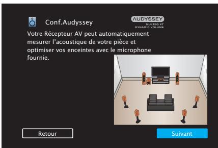DENON AVRX4300 & AVR-X4300 - Procédure pour les réglages des enceintes (conf. Audyssey®) - 4