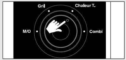 DAEWOO KOR-1NBZ - CUISSON EN MODE CHALEUR TOURNANTE (avec préchauffage) - 1