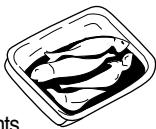 DAEWOO KOR-1NBZ - Disposition des aliments - 2