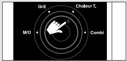 DAEWOO KOR-1NBZ - CUISSON EN MODE CHALEUR TOURNANTE (cuisson traditionnelle) - 1