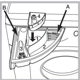 HOTPOINT AQD1070D69 - Tiroir à produits lessiviels - 1