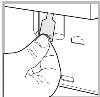 HOTPOINT AQD1070D69 - Opening the porthole door manually - 4