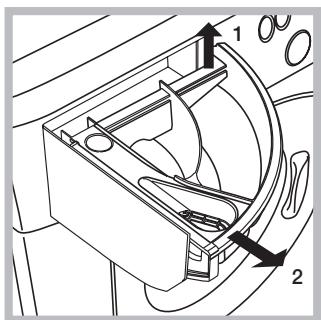 HOTPOINT AQD1070D69 - Cleaning the detergent dispenser drawer - 1