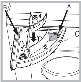 HOTPOINT AQD1070D69 - Detergent dispenser drawer - 1