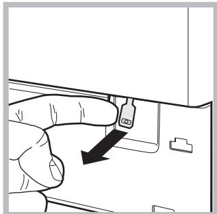 HOTPOINT AQD1070D69 - Opening the porthole door manually - 3