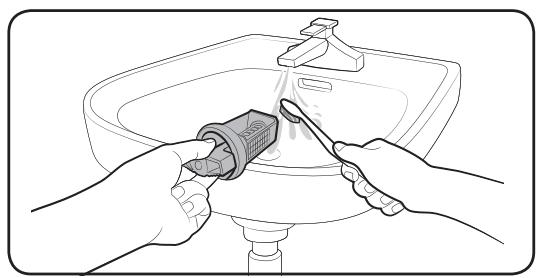 SAMSUNG WD80K5410 OX - Filtre de la pompe - 2