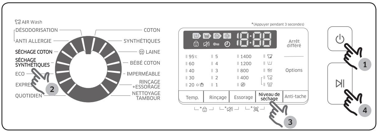 SAMSUNG WD80K5410 OX - Séchage vêtements uniquement - 1