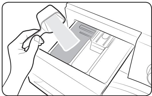 SAMSUNG WD80K5410 OX - Pour permettre des agents de lavage dans le tiroir à lessive - 1
