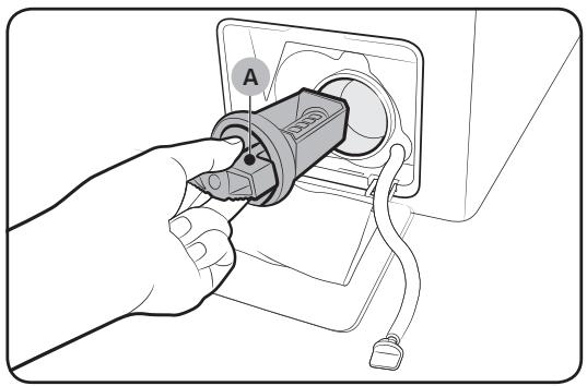 SAMSUNG WD80K5410 OX - Filtre de la pompe - 1