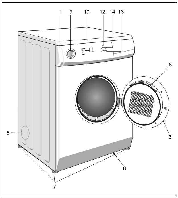 GORENJE D61110 - Description of the Appliance - 1