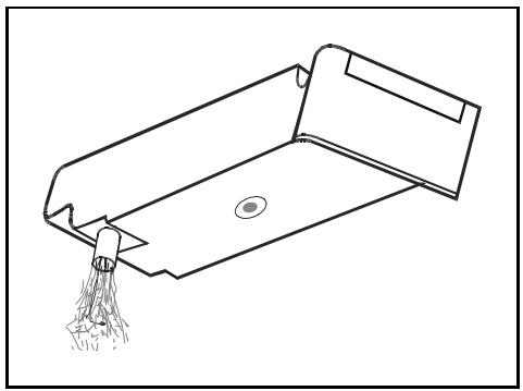 GORENJE D61110 - Emptying the water tank: - 2