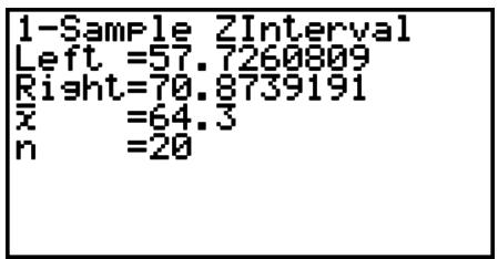 CASIO HR150RCE - - Intervalle Z à 1 échantillon - 2