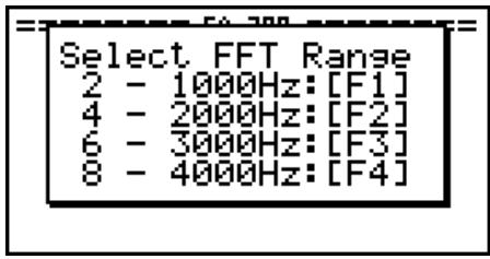 CASIO HR150RCE - Using Setup Wizard to Configure Settings for FFT (Frequency Characteristics) Data Sampling - 1