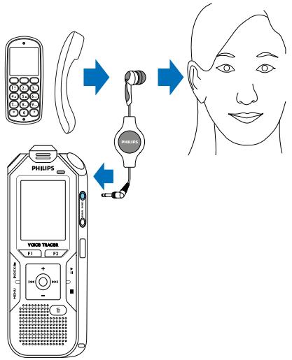 PHILIPS VOICETRACER DVT2050 - Attention - 1