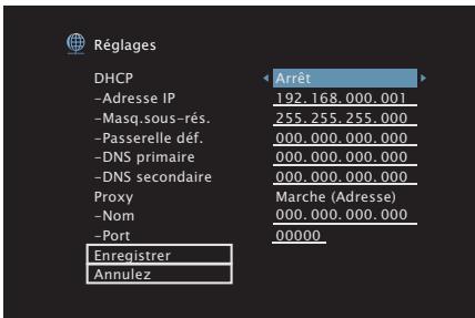 DENON AVR X1400H  -  AVR-X1400H -  AVRX1400H - Réglages - 1