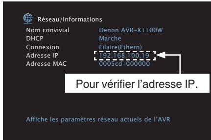 DENON AVR X1400H  -  AVR-X1400H -  AVRX1400H - Contrôle de l'appareil à partir d'un contrôle Web - 1
