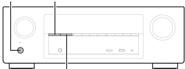 DENON AVR X1400H  -  AVR-X1400H -  AVRX1400H - Réinitialisation des réglages d'usine - 1