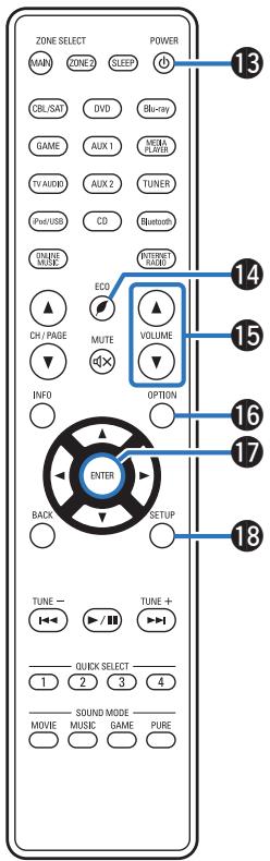 DENON AVR X4300 - AVR X4300H - Touches curseurs ( ) - 2
