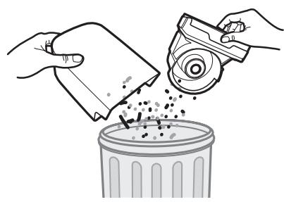 SAMSUNG SR10M701PU5 POWERBOT STAR WARS - SR10M703PW9 POWERBOT STAR WARS - Cleaning the dustbin - 3