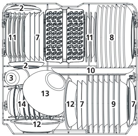 TEKA DFS76810 - Lower basket: - 1