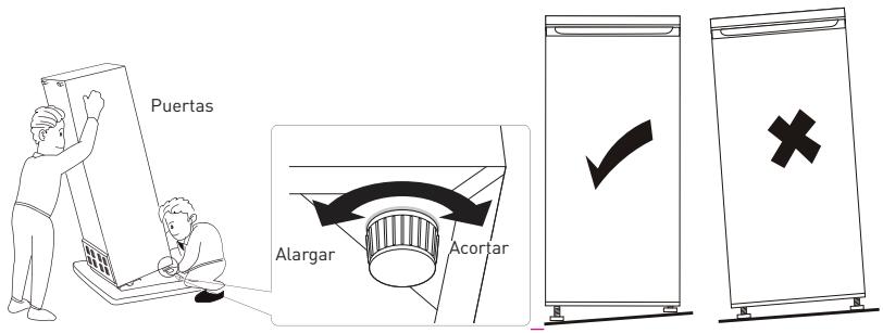 VALBERG UF NF 274 E X742C - Nivelación del aparato - 1