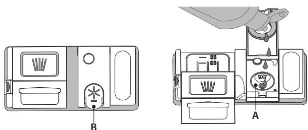 WHIRLPOOL WUC 3C33 F X - REMPLIR LE DISTRIBUTEUR DE LIQUIDE DE RINCAGE - 1