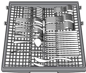 WHIRLPOOL WUC 3C33 F X - BESTECKSCHUBLADE - 1