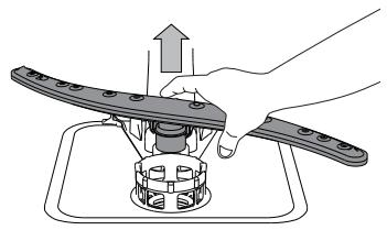 WHIRLPOOL WUC 3C33 F X - REINIGUNG DER SPRÜHARME - 2