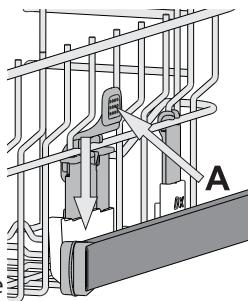 WHIRLPOOL WUC 3C33 F X - ADJUSTING THE HEIGHT OF THE UPPER RACK - 1