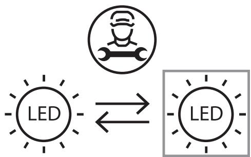 VALBERG CF 246 E W742C - De lamp verrangen - 1
