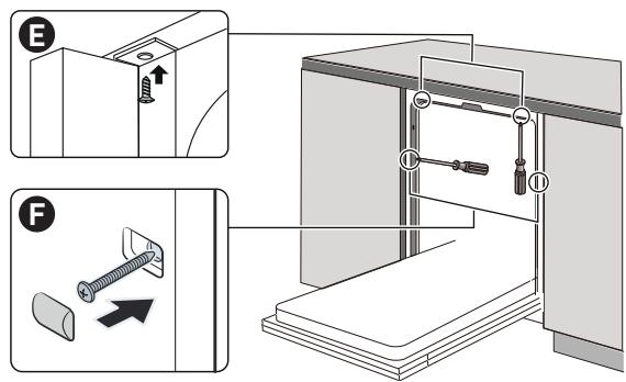 VALBERG 14S44 D XAD929C - Installation encastrée (pour les modèles encastrables) - 6