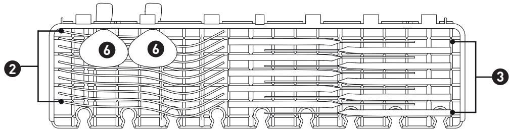 VALBERG 14S44 D XAD929C - Bestekcompartment: - 1